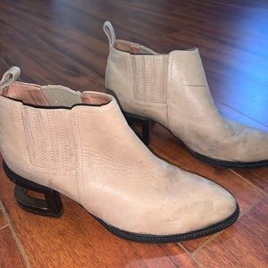 Jeffrey campbell tan booties